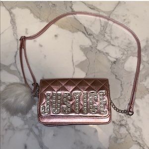 Pink Metallic Justice Purse